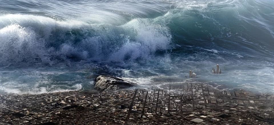 Rêver de tsunami: Quelle significations?